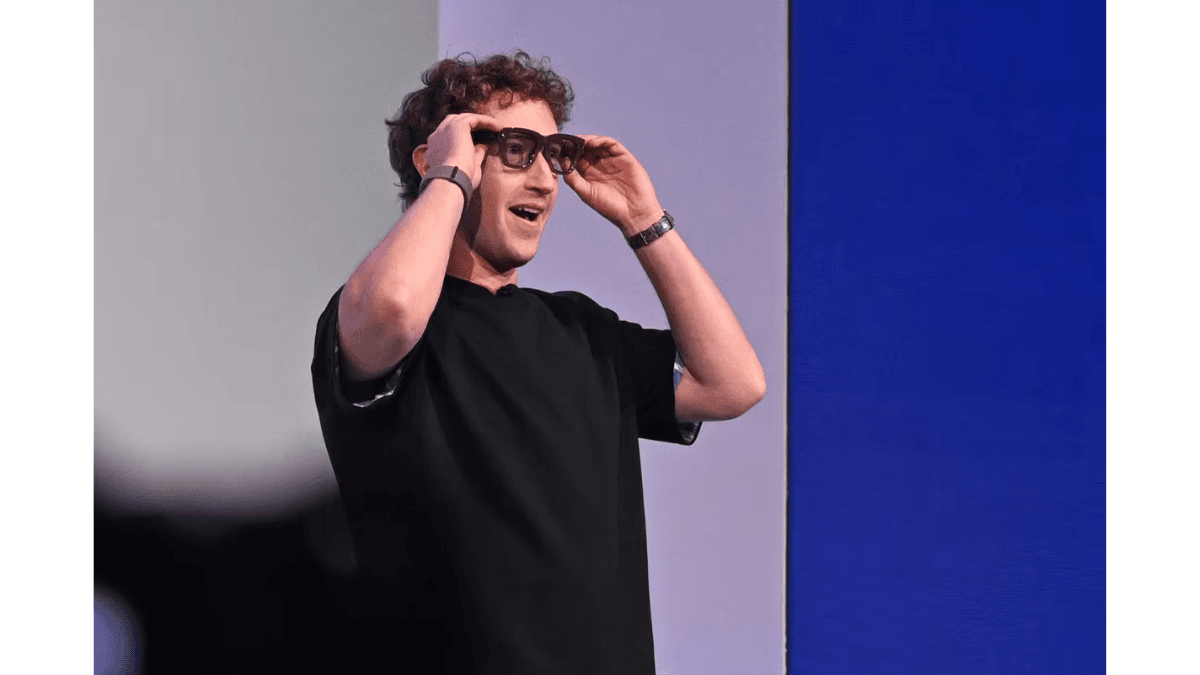 Meta CEO Mark Zuckerberg unveiled the new AI-powered Meta Ray-Ban Display smart glasses at the company’s Connect conference on September 17 in Menlo Park, California.