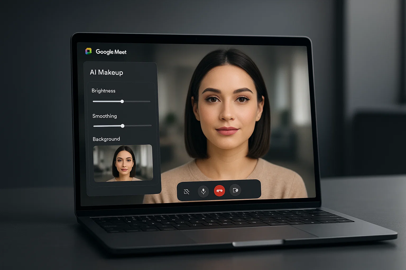 Google Meet Launches an AI-Powered Makeup Feature