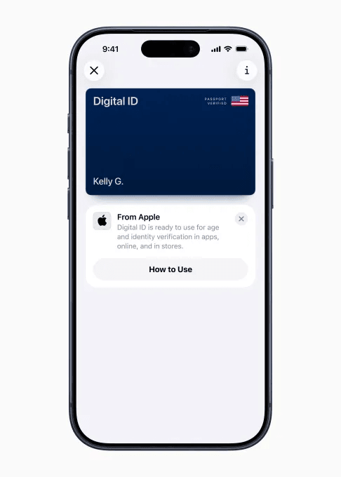 apple wallet digital id